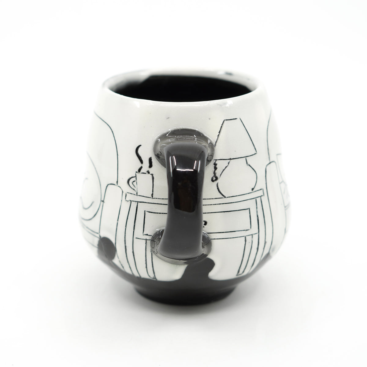 Black & White Cats Sleeping Mug