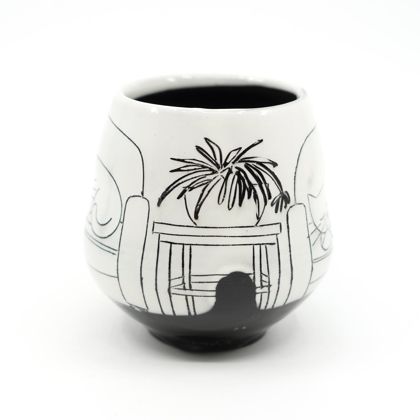 Black & White Cats Sleeping Mug