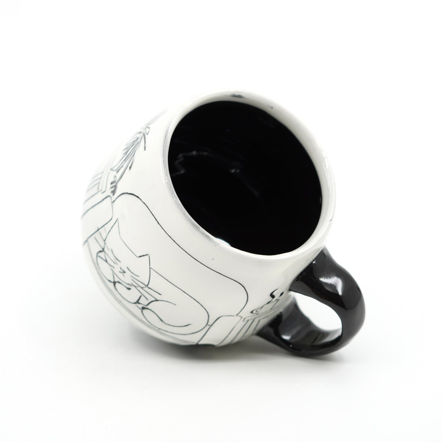 Black & White Cats Sleeping Mug