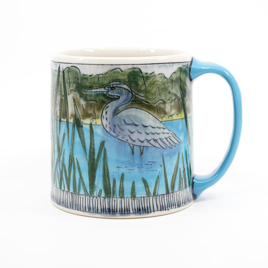 [PRE-ORDER] September Mug: Great Blue Heron