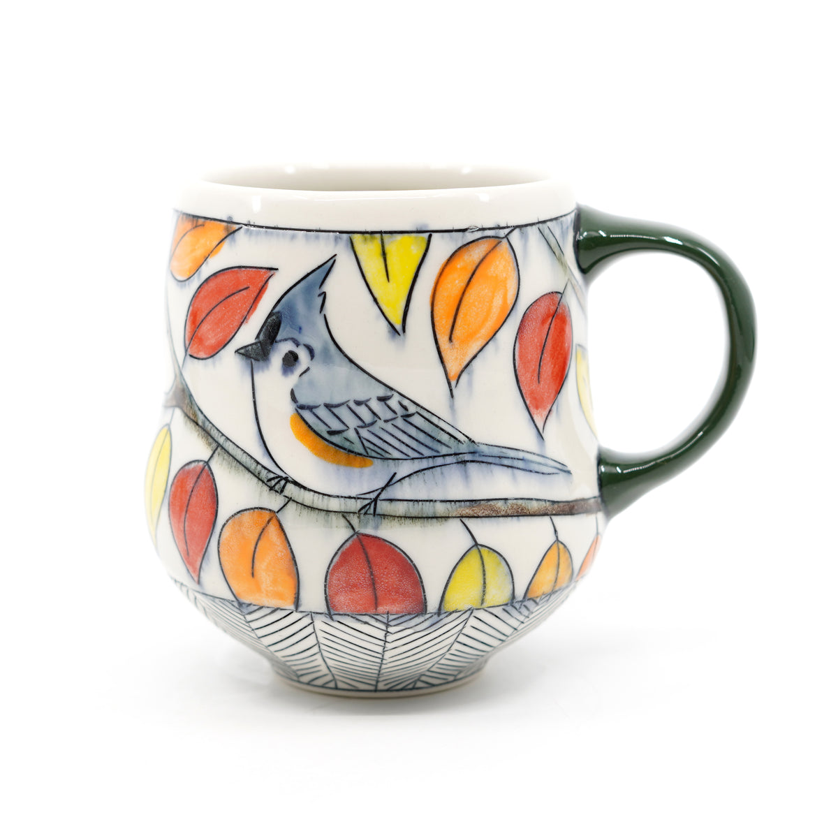 Autumn Titmouse Mug