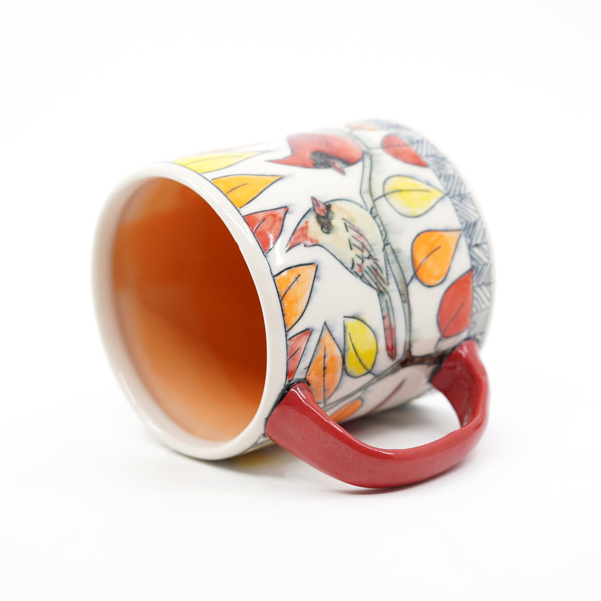 Autumn Cardinals Mug