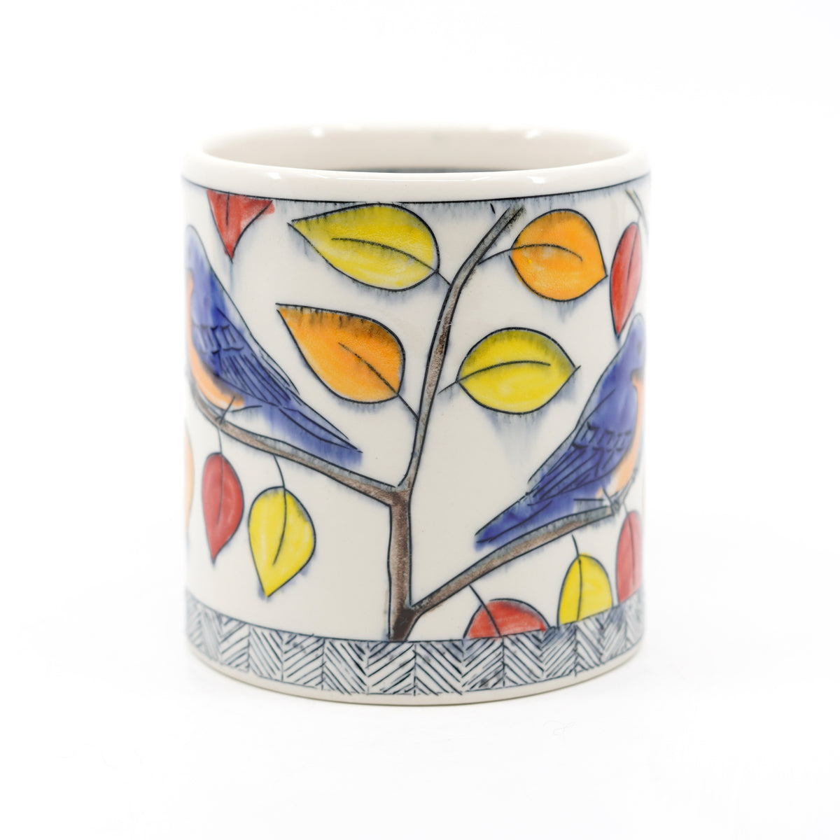 Autumn Bluebird Mug