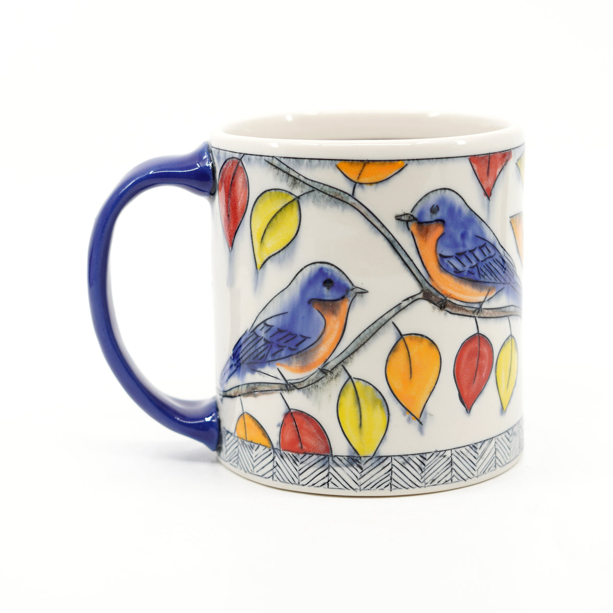 Autumn Bluebird Mug