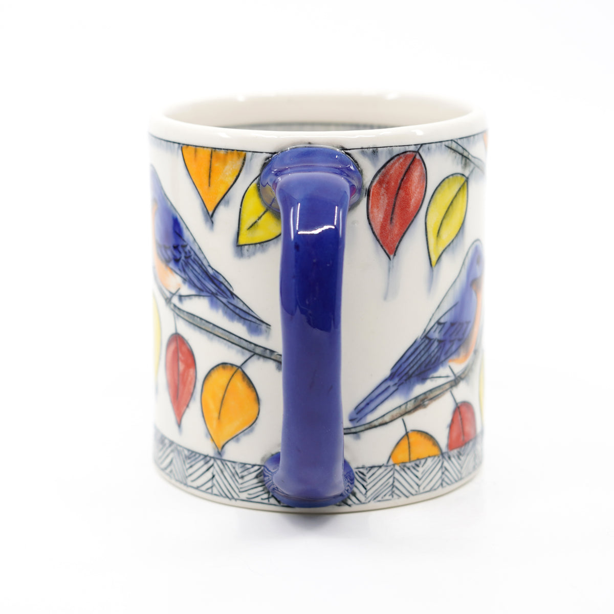 Autumn Bluebird Mug
