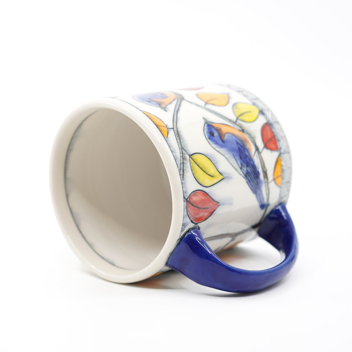Autumn Bluebird Mug