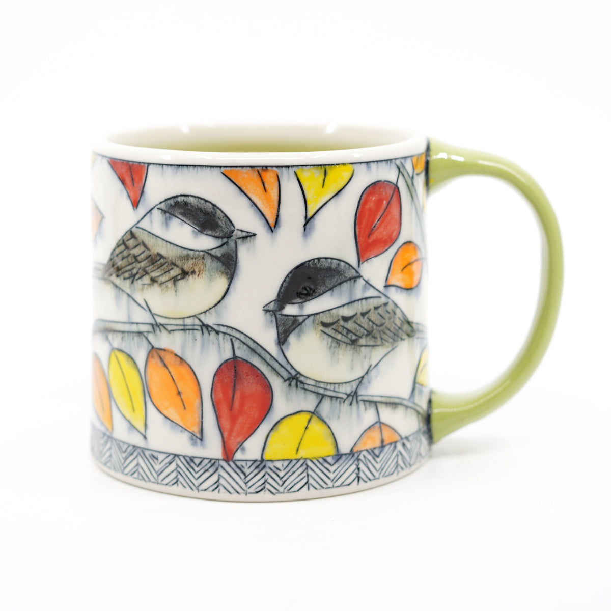 Autumn Chickadee Mug