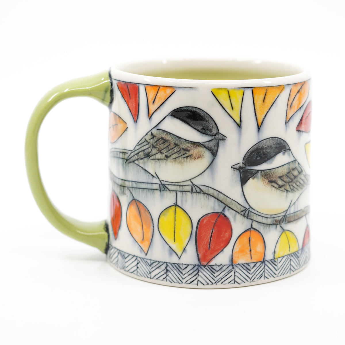Autumn Chickadee Mug