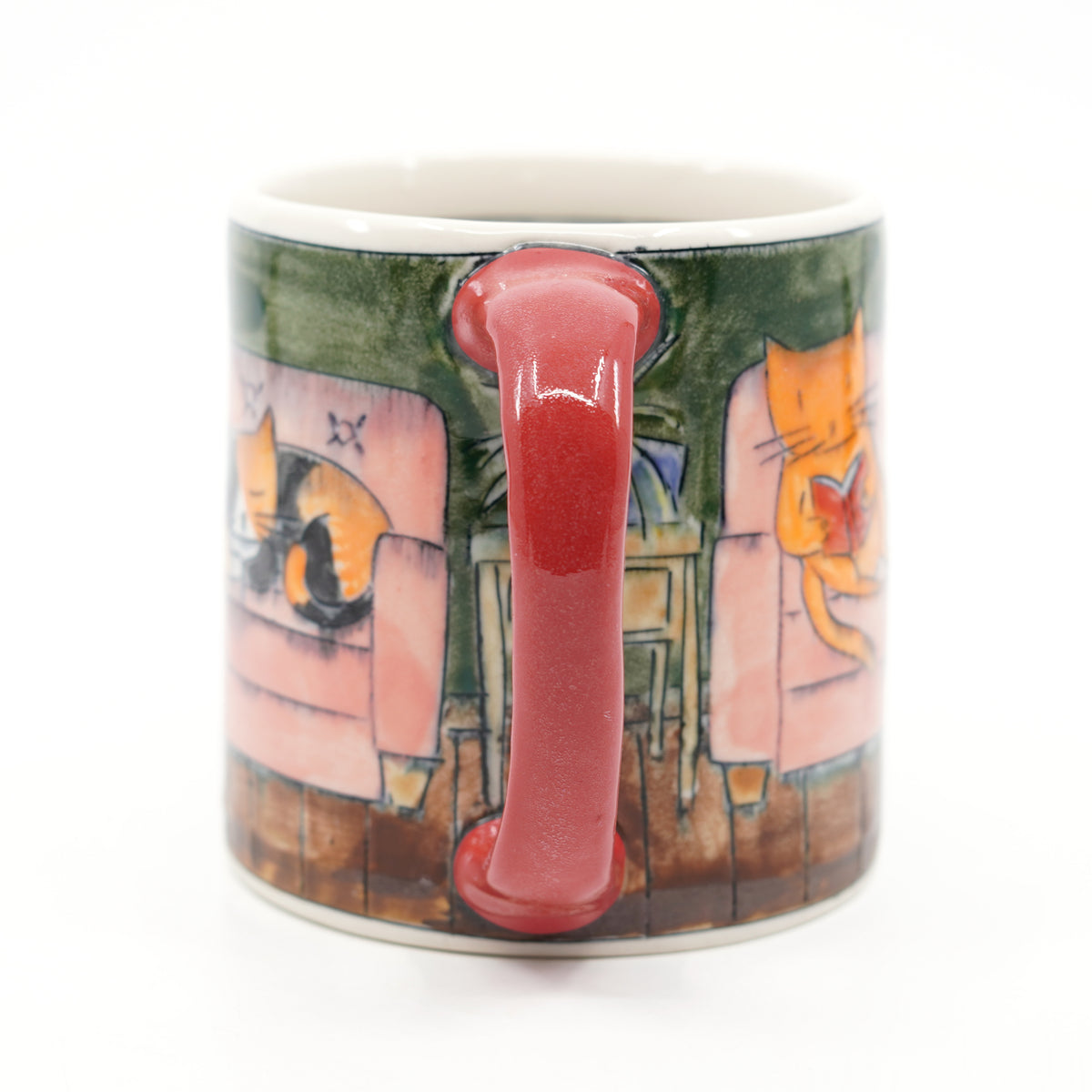 Cats Knitting Mug