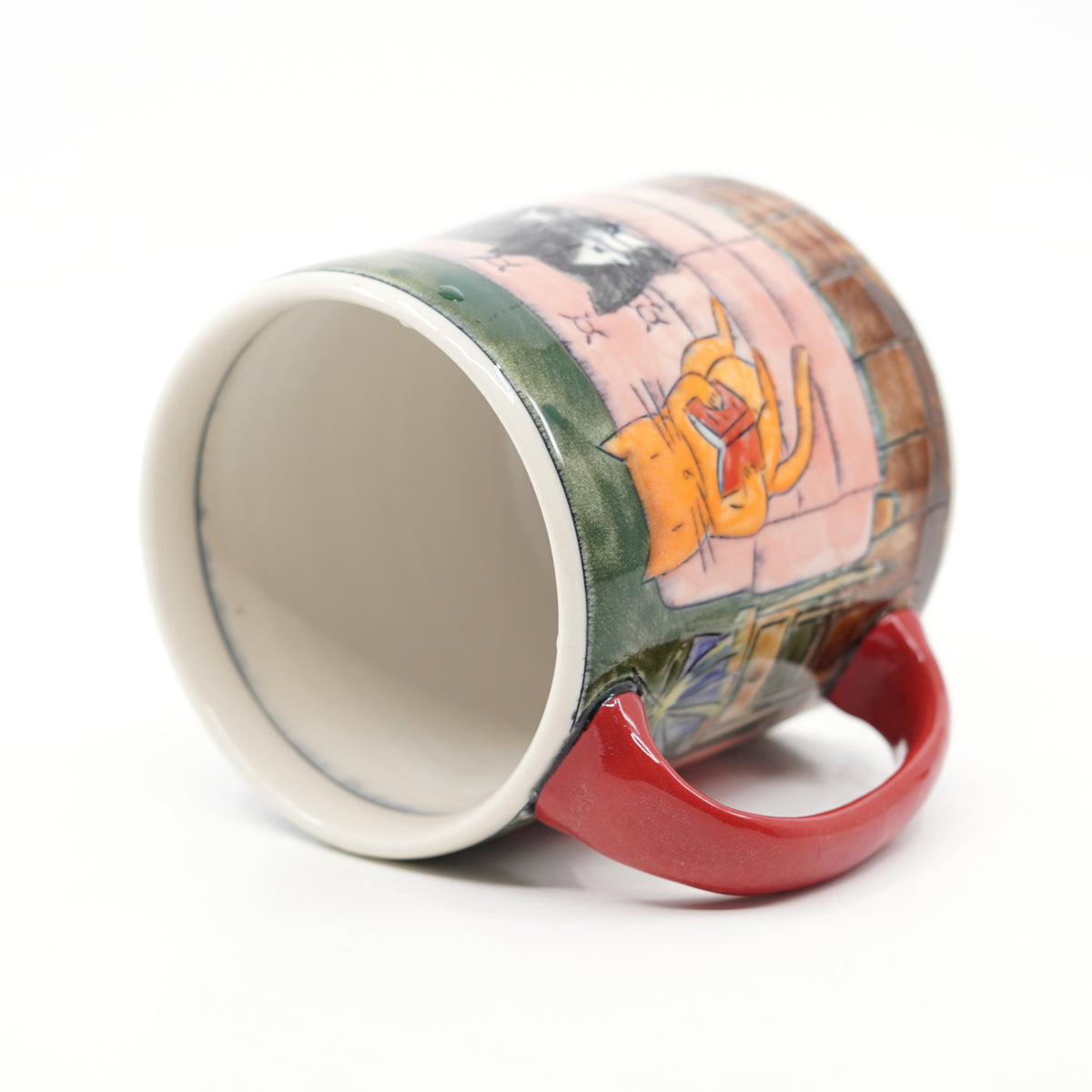 Cats Knitting Mug