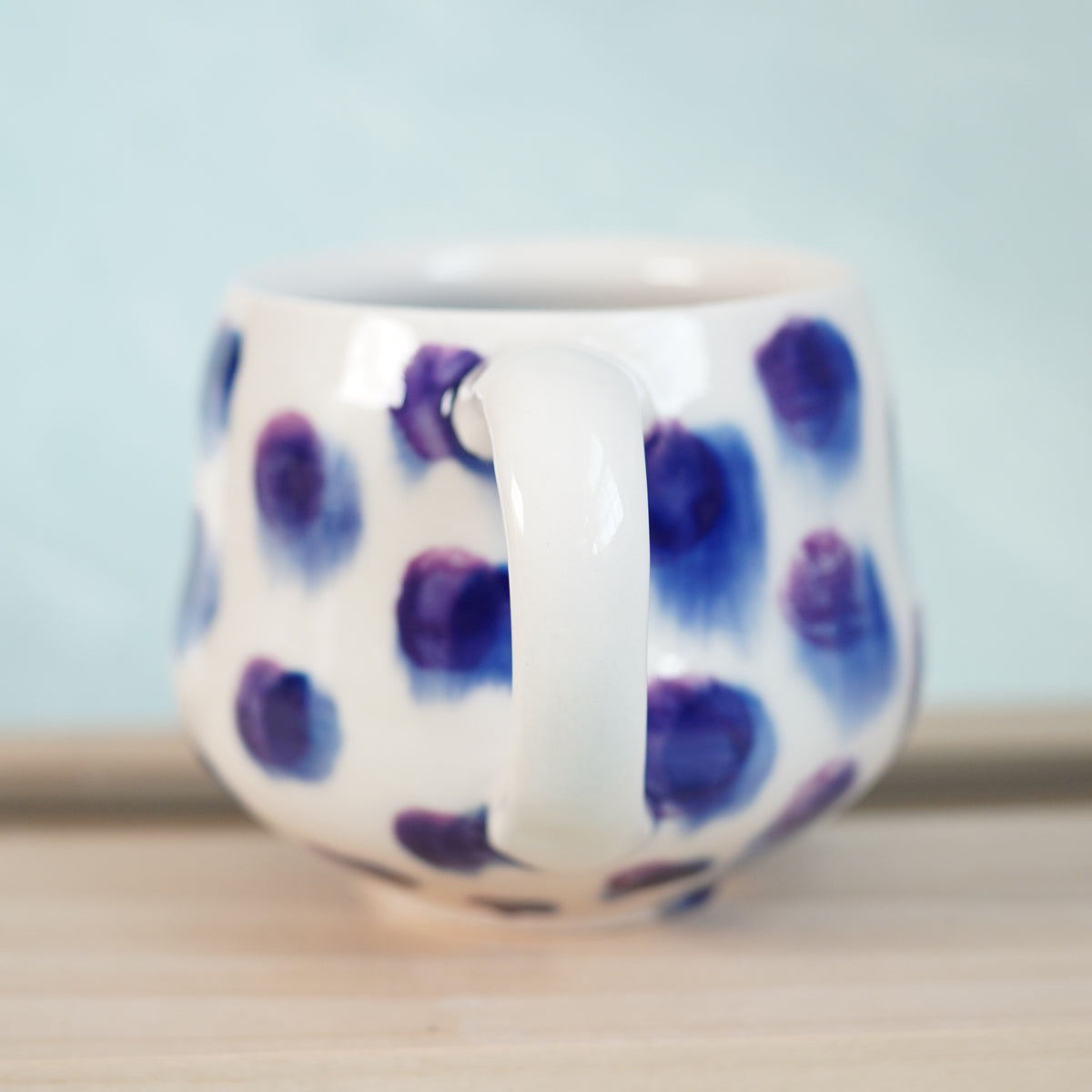Dot Pot - Purple and Blue Mug