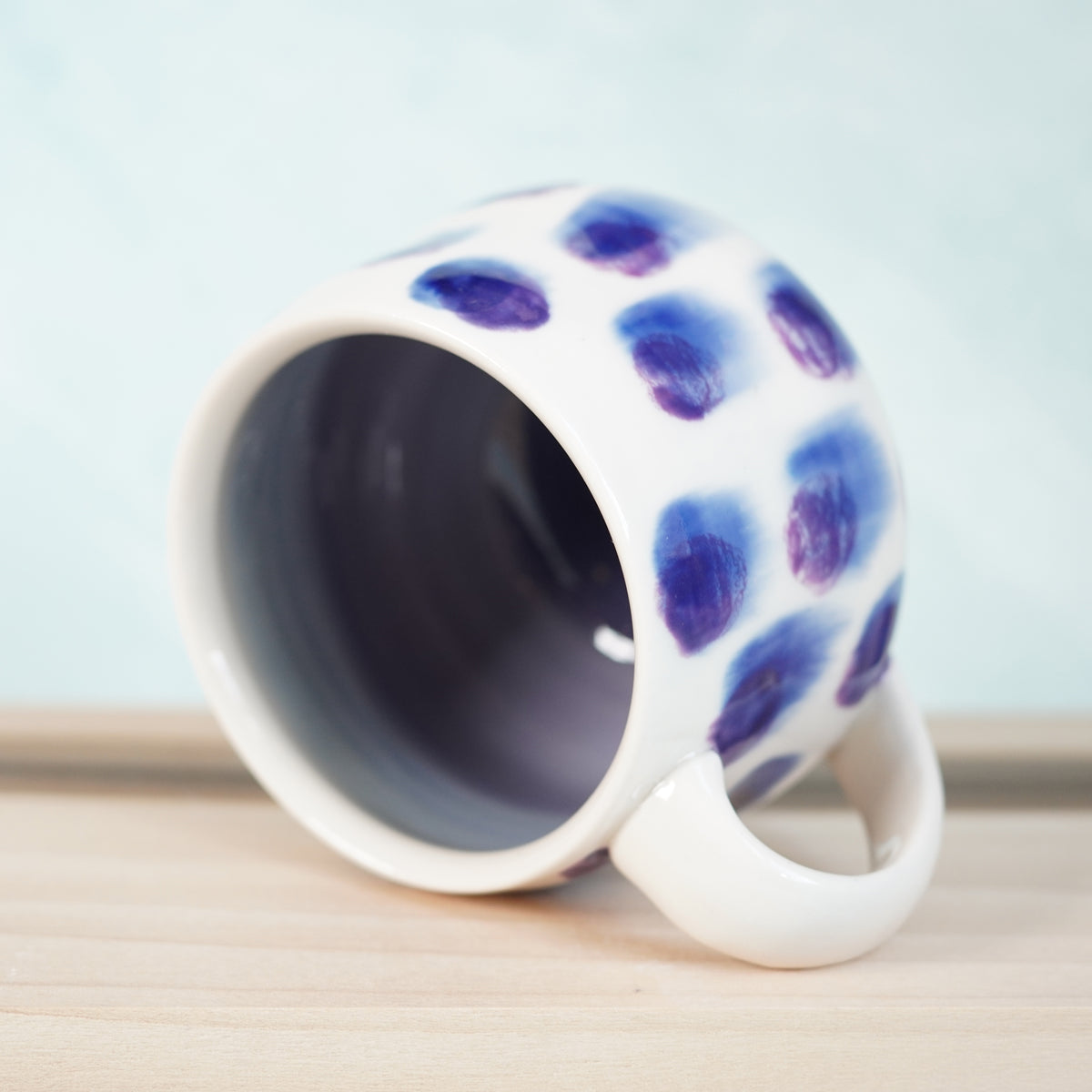 Dot Pot - Purple and Blue Mug