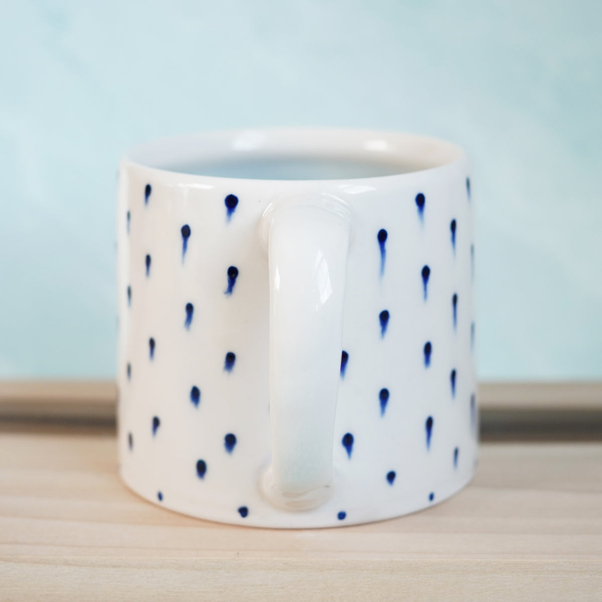 Dot Pot - Drippy Blue Mug