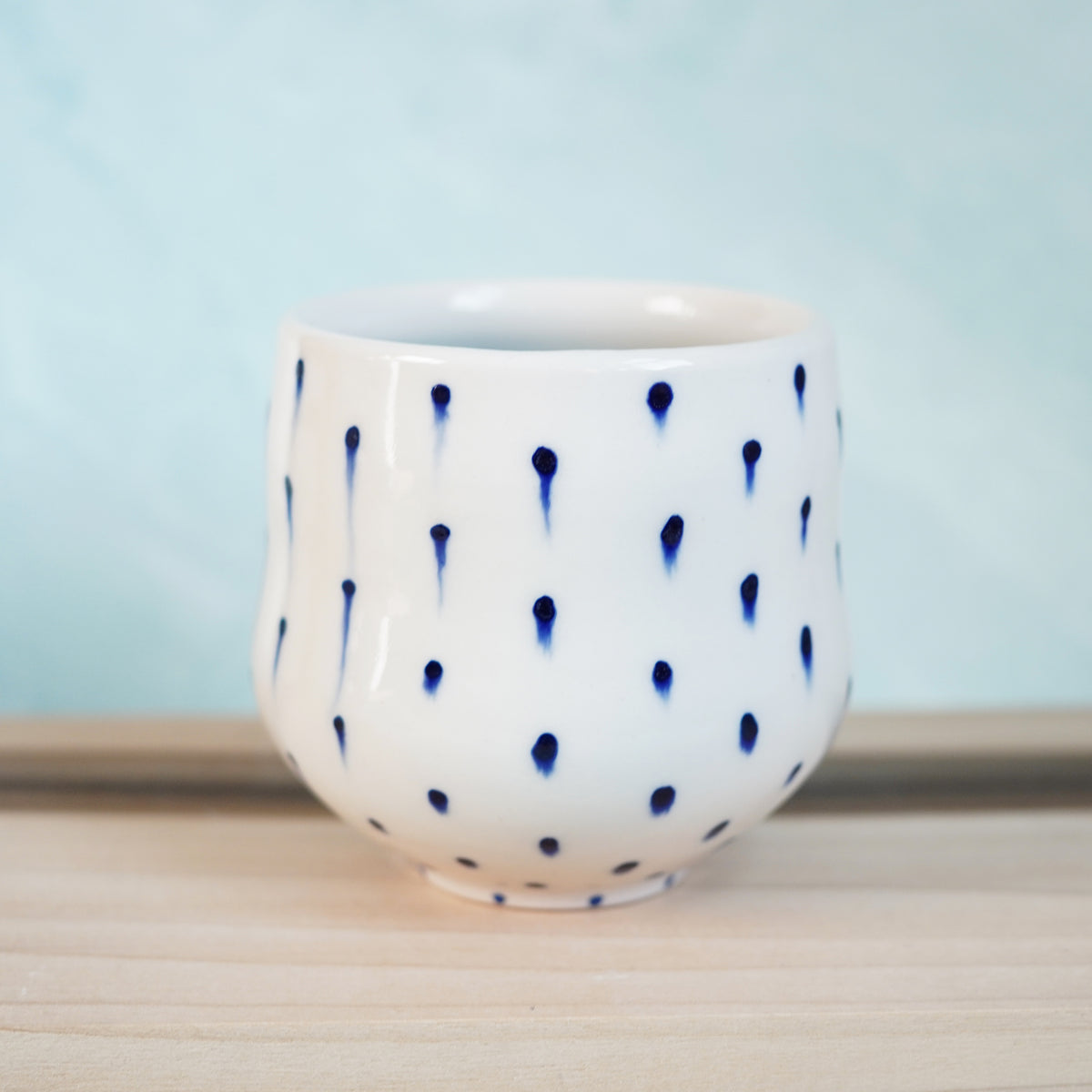 Dot Pot - Drippy Blue Mug