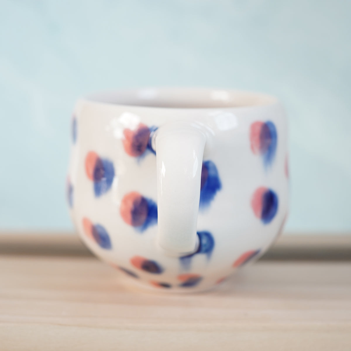 Dot Pot - Pink and Blue Mug