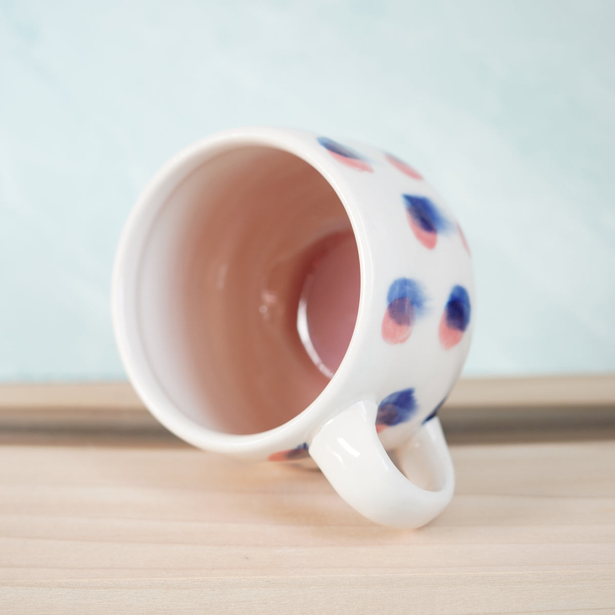 Dot Pot - Pink and Blue Mug