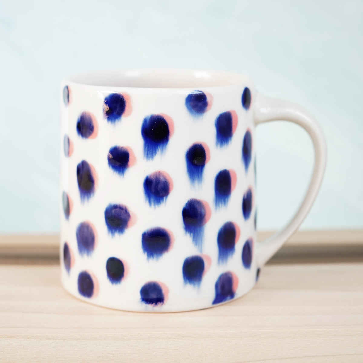 Dot Pot - Pink and Blue Mug