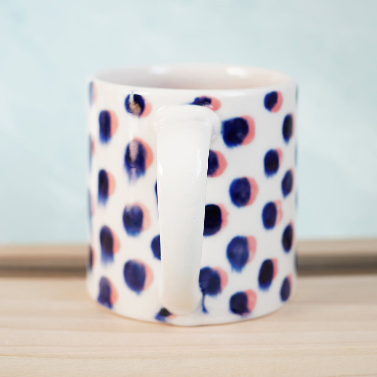 Dot Pot - Pink and Blue Mug