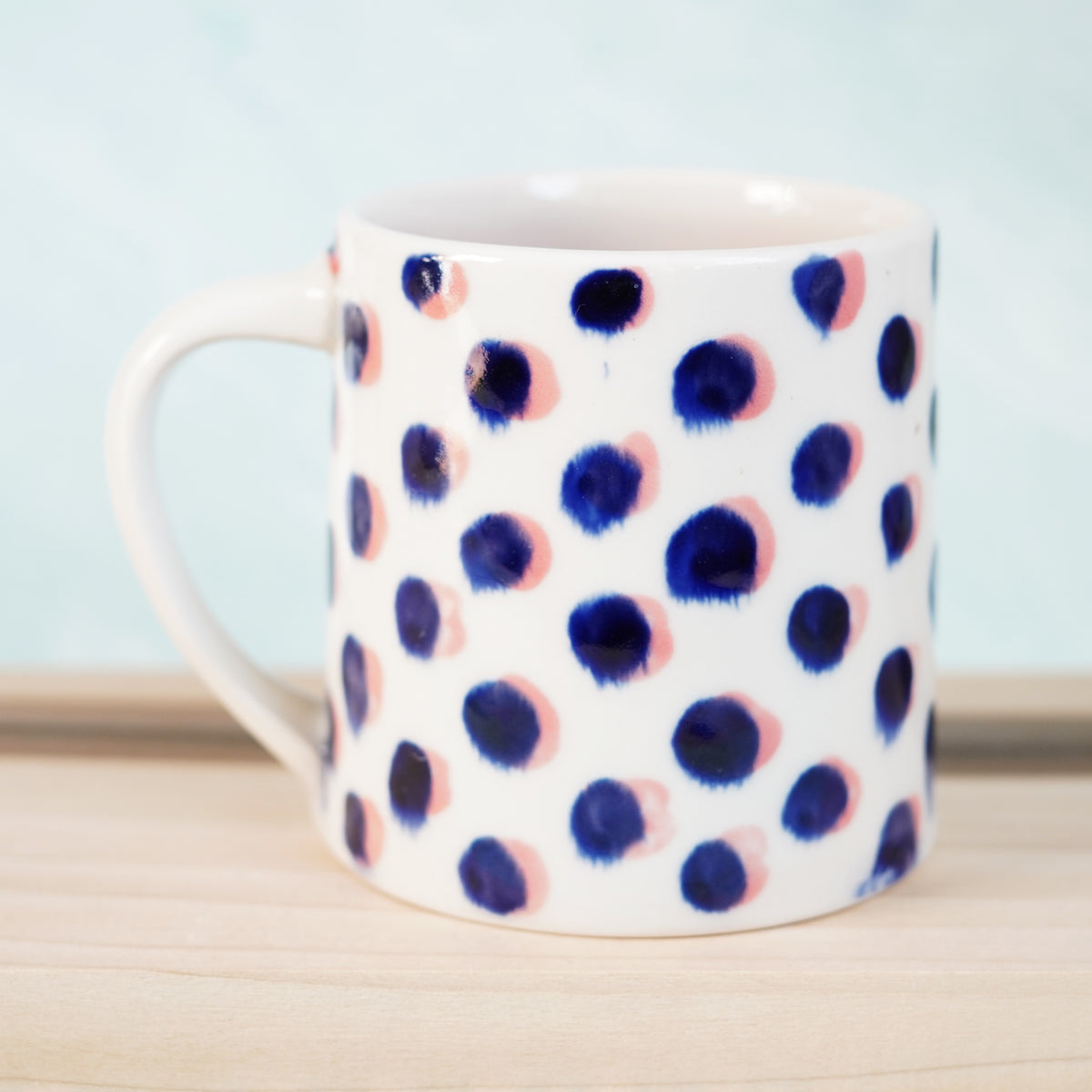 Dot Pot - Pink and Blue Mug