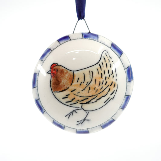 Chicken Hanging Ornament