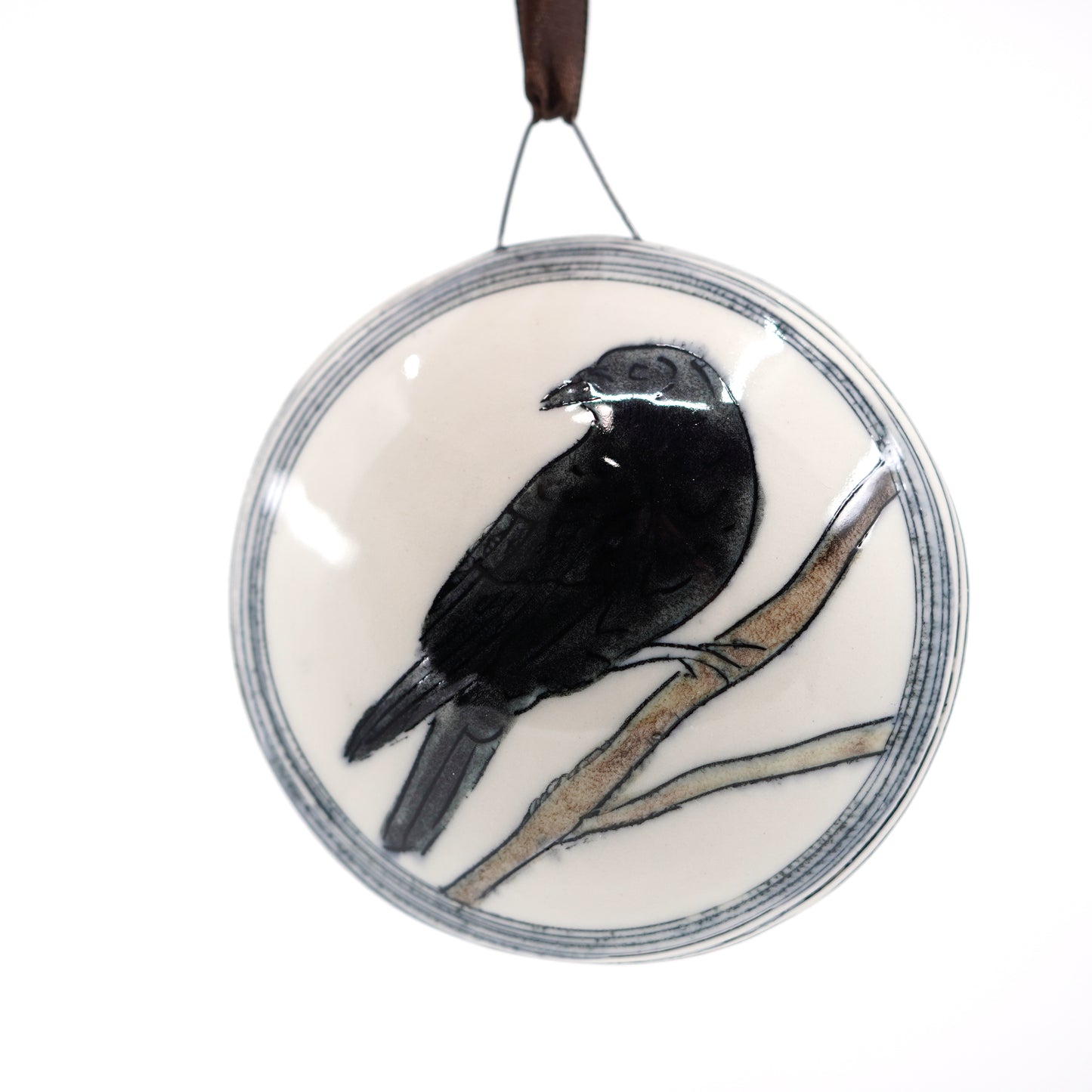 Crow Hanging Ornament