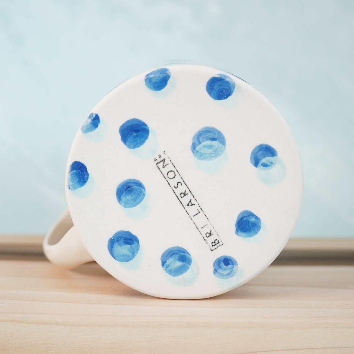 Dot Pot - Teal and Blue Mug