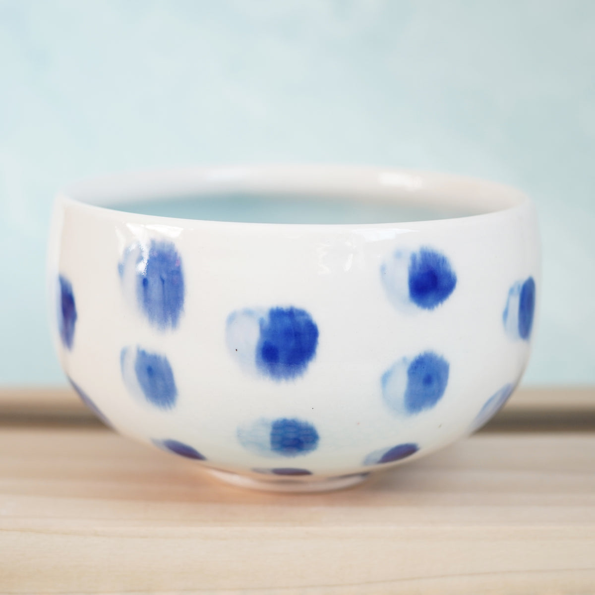 Dot Pot - Light Blue and Dark Blue Bowl