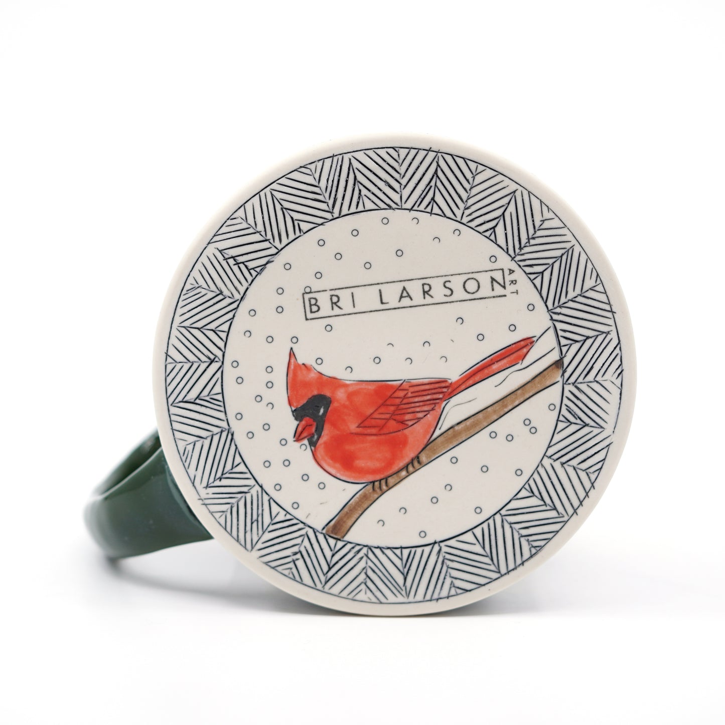 Snowy Cardinal Mug [SECOND]