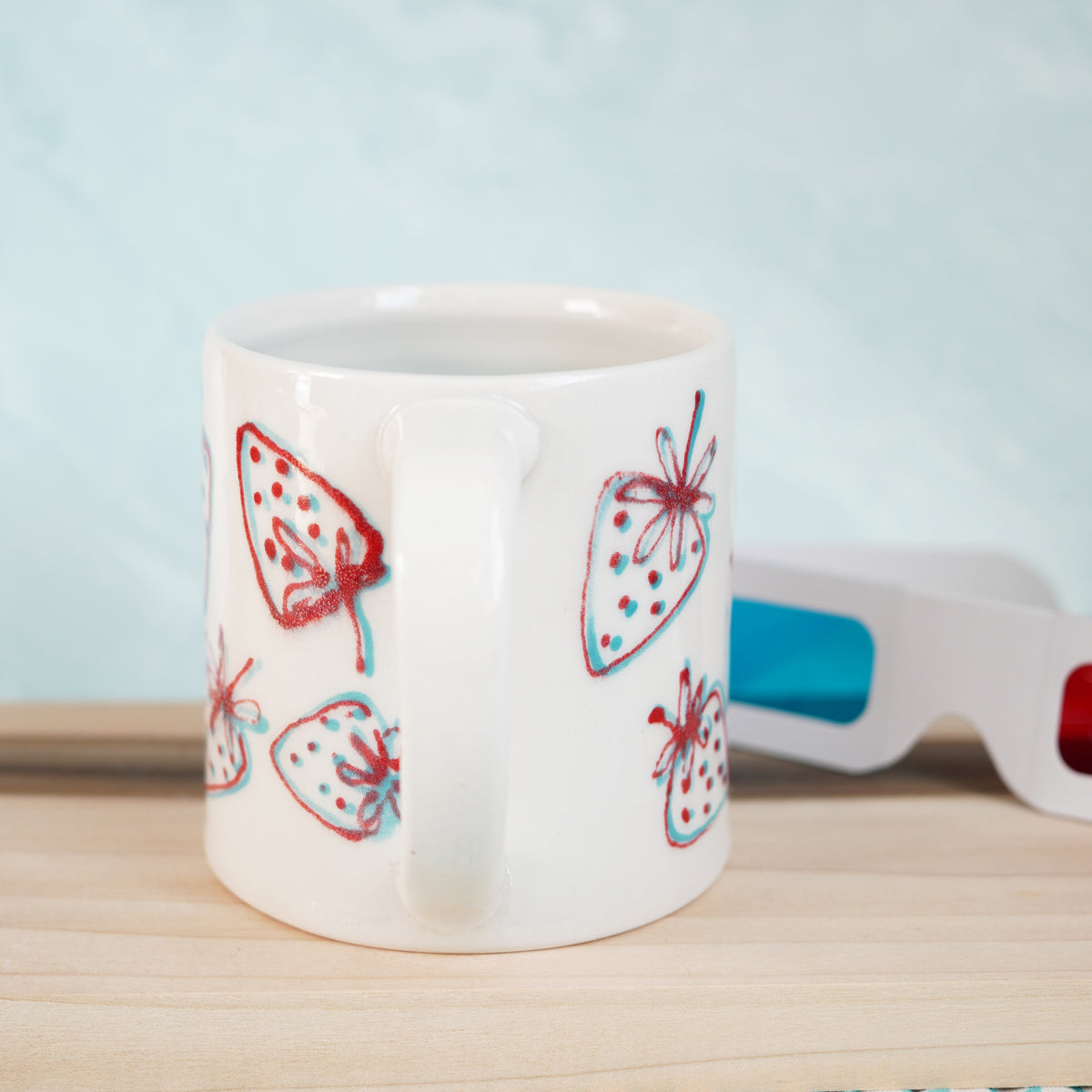 3D Strawberry Mug