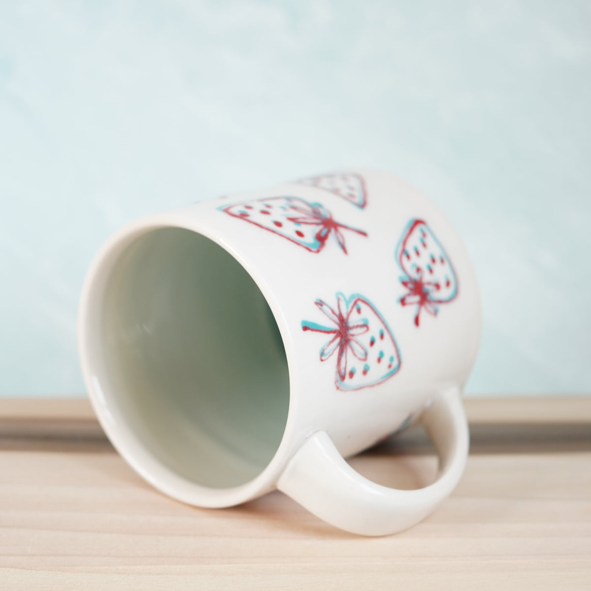 3D Strawberry Mug