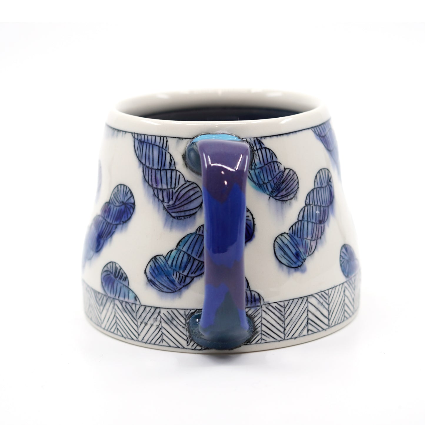 Blue Yarn Mug