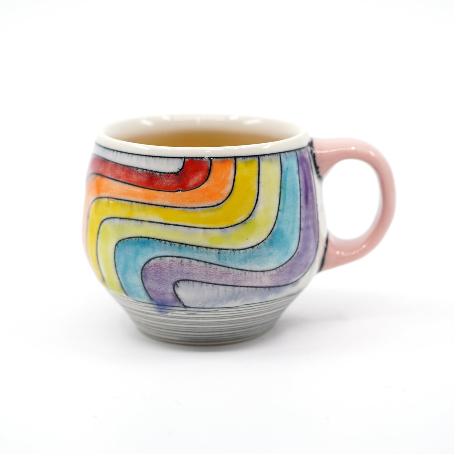 Rainbow Stripe Mini Mug