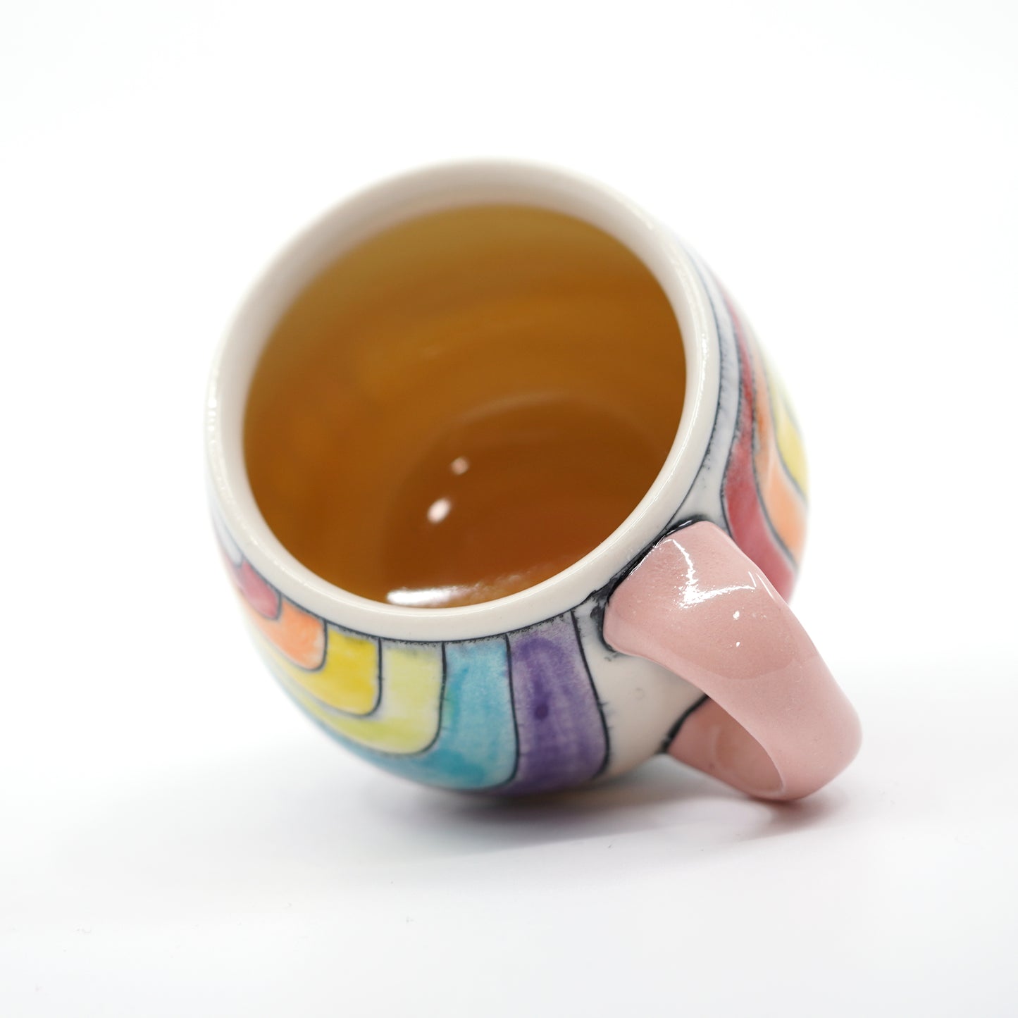 Rainbow Stripe Mini Mug