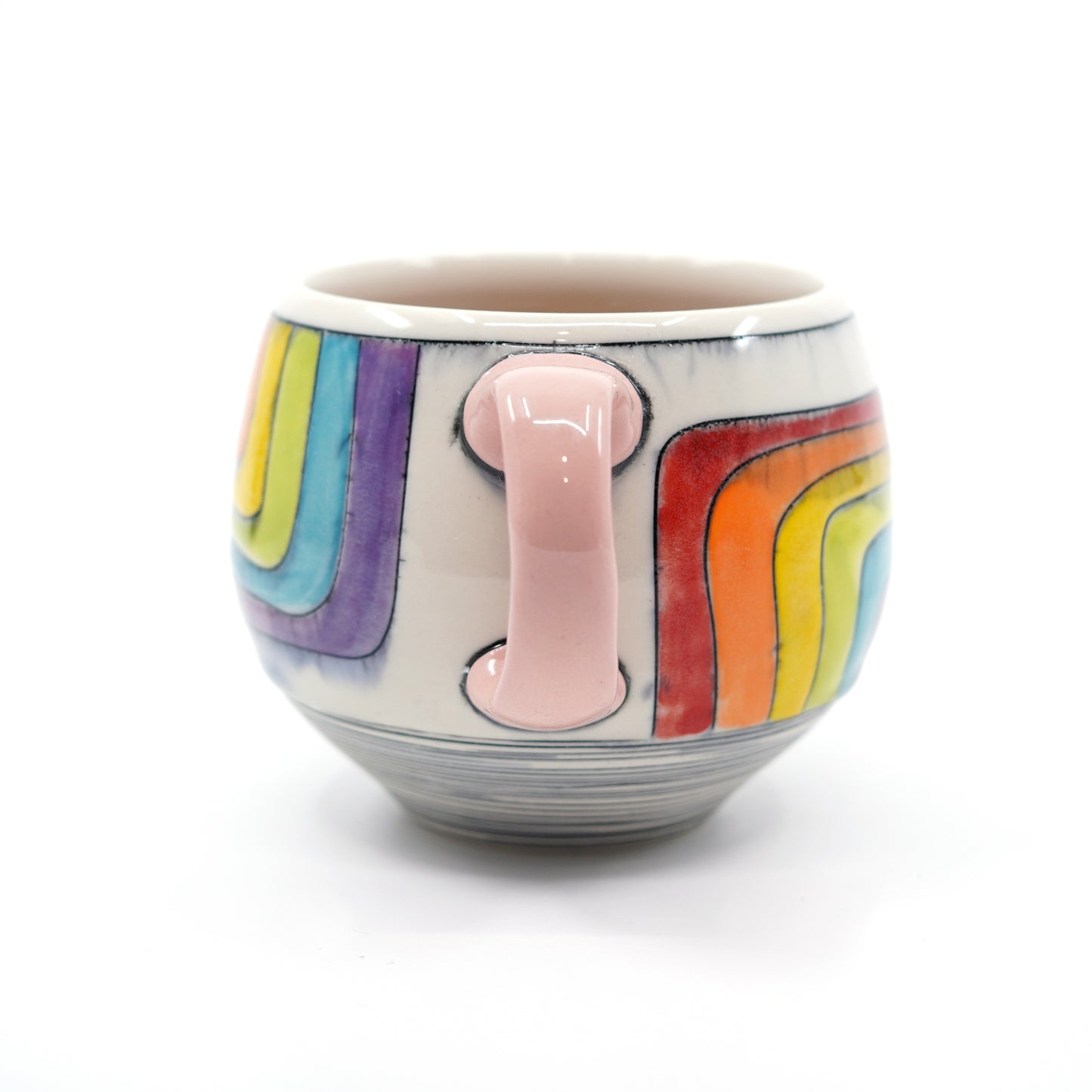 Rainbow Stripe Mug