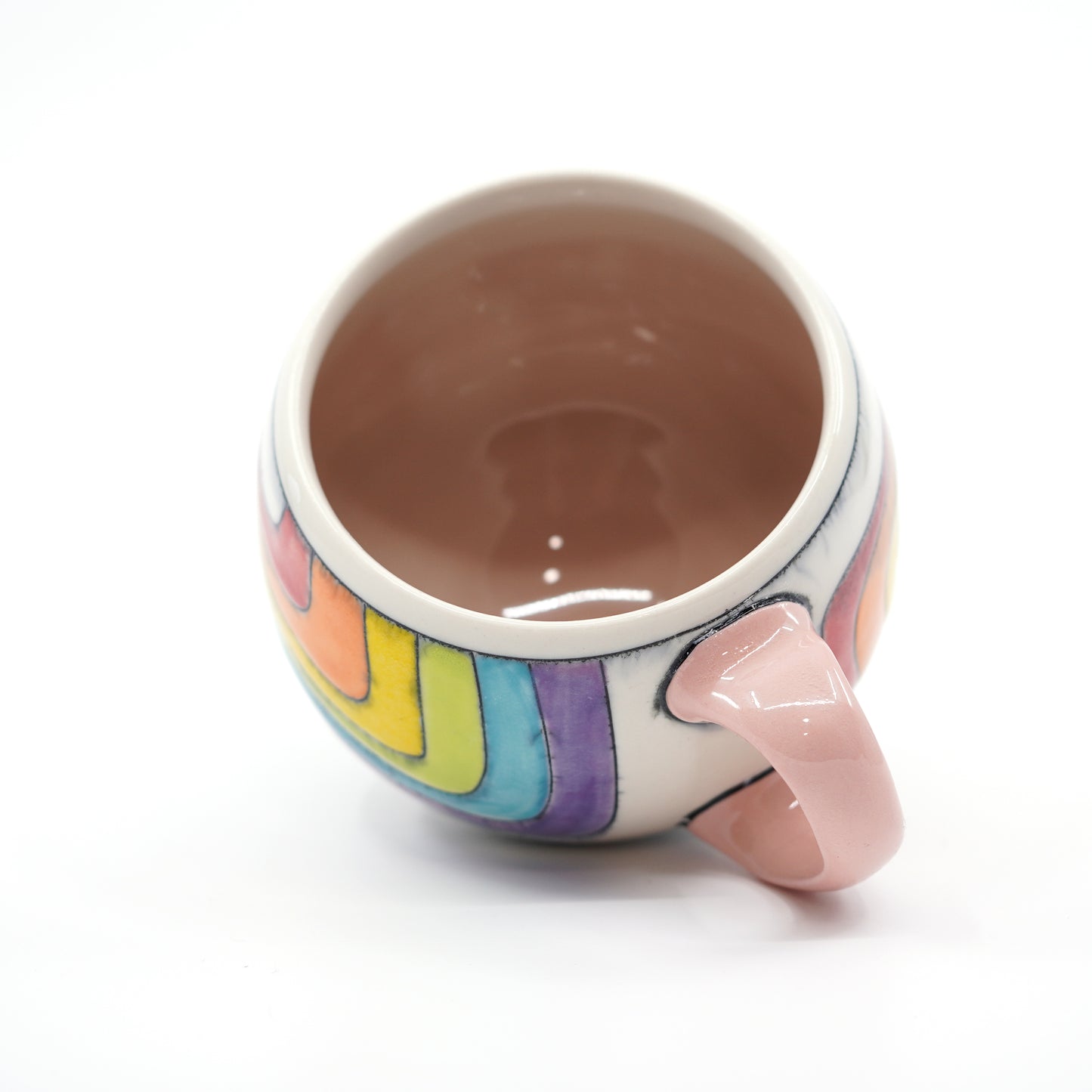 Rainbow Stripe Mug