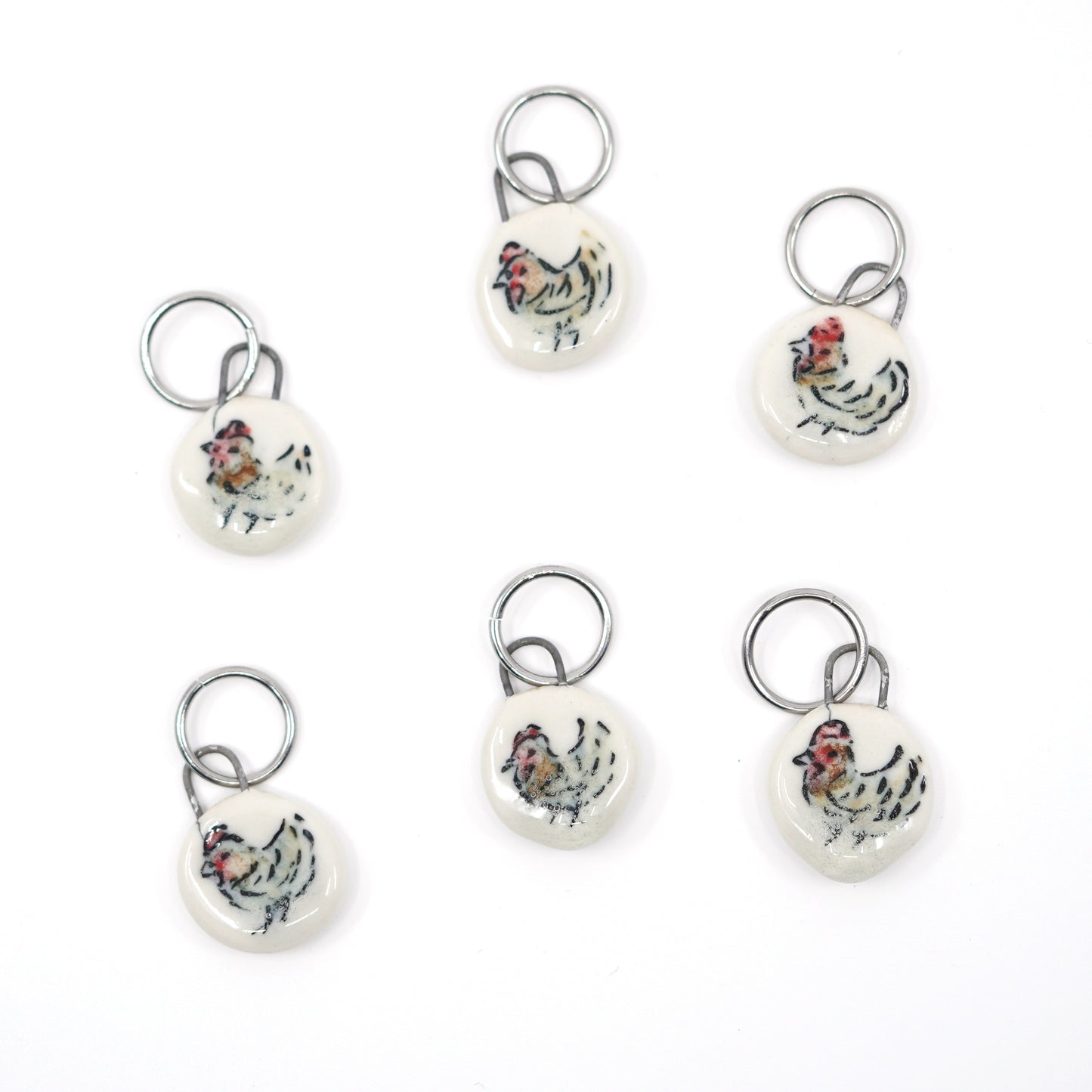 Chicken Stitch Marker Set