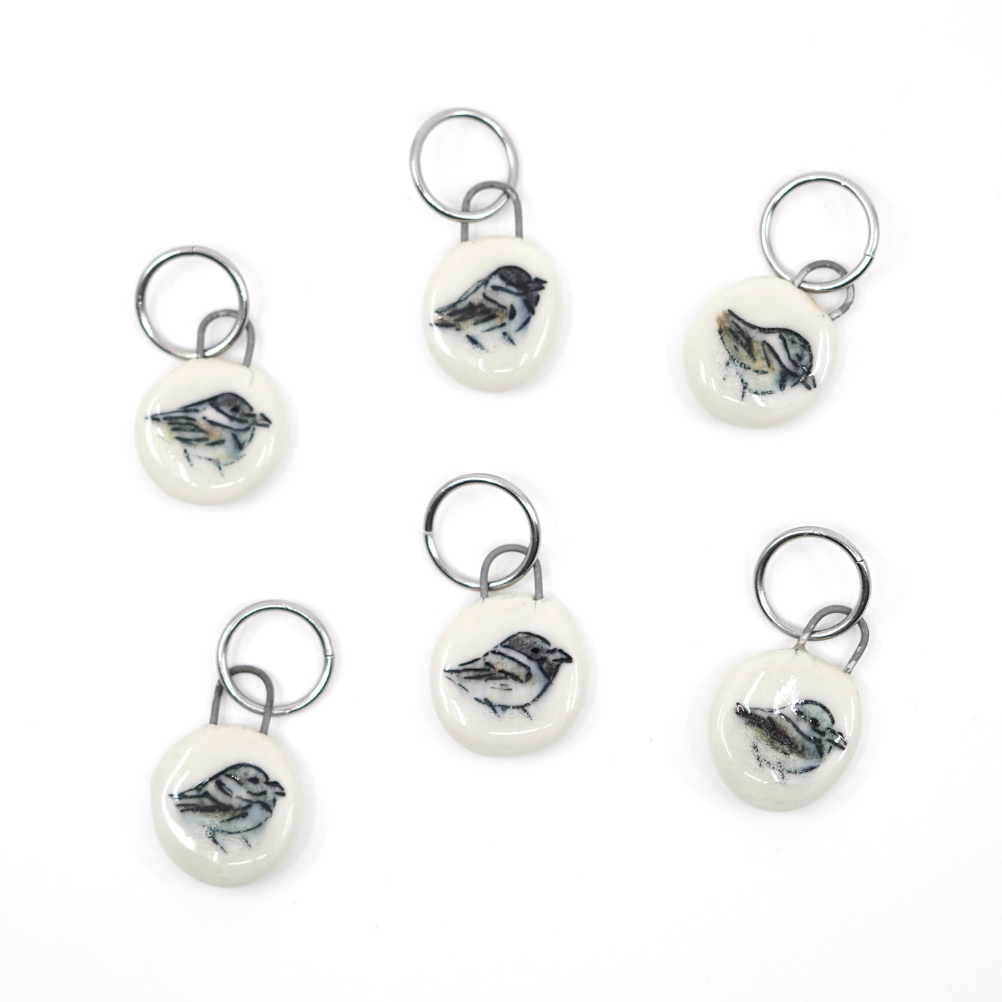 Chickadee Stitch Marker Set