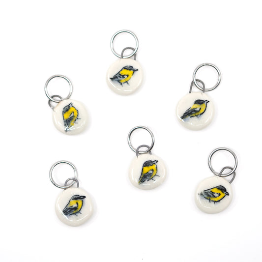 Goldfinch Stitch Marker Set