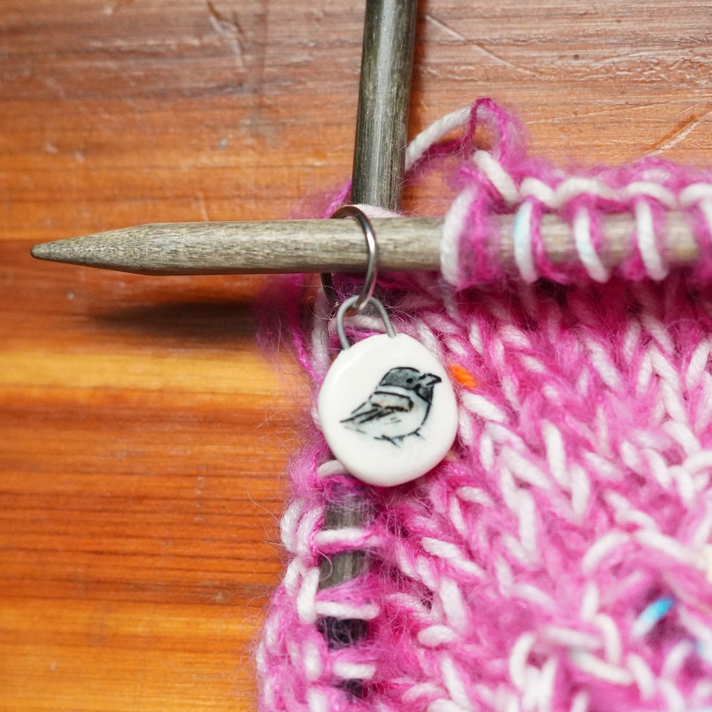 Chickadee Stitch Marker Set