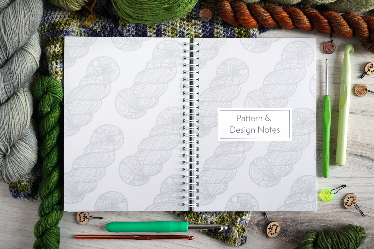 The Crochet Design & Project Notebook / Forest