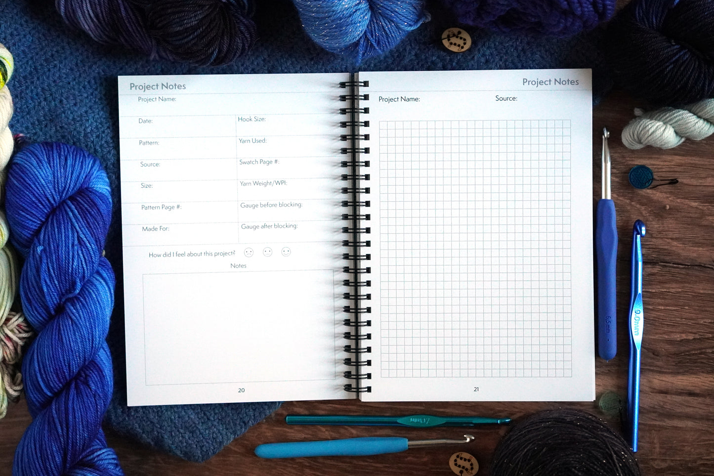 The Crochet Design & Project Notebook / Sea