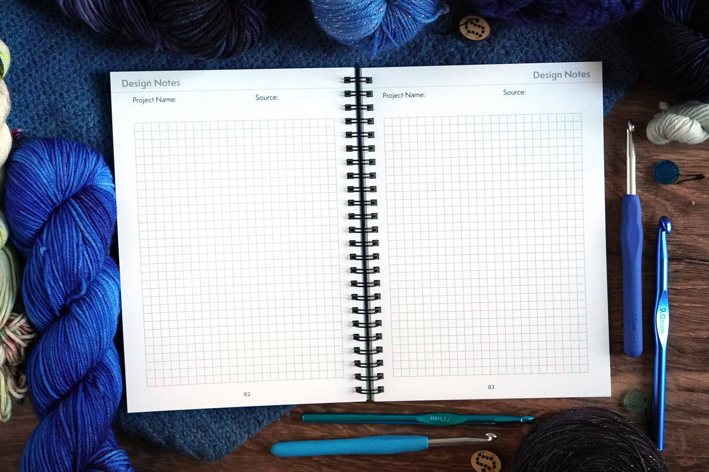 The Crochet Design & Project Notebook / Sea