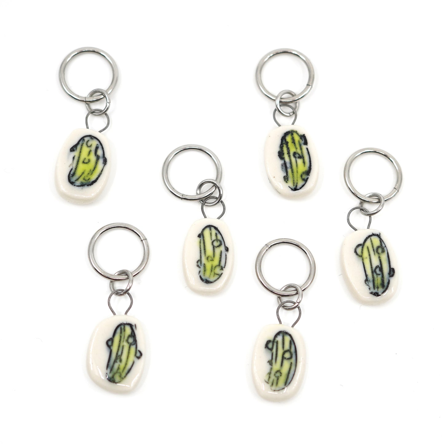 Pickle Stitch Marker Set