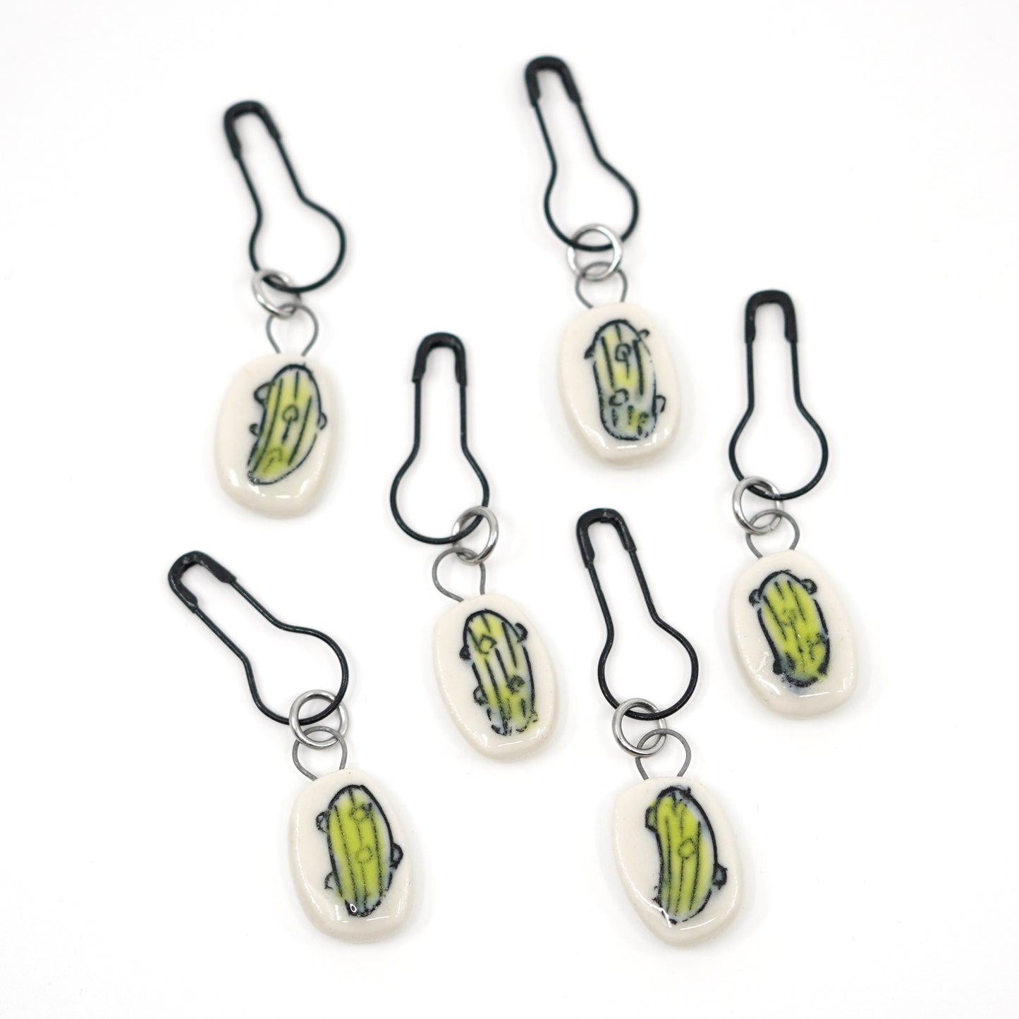 Pickle Stitch Marker Set - Pin Version