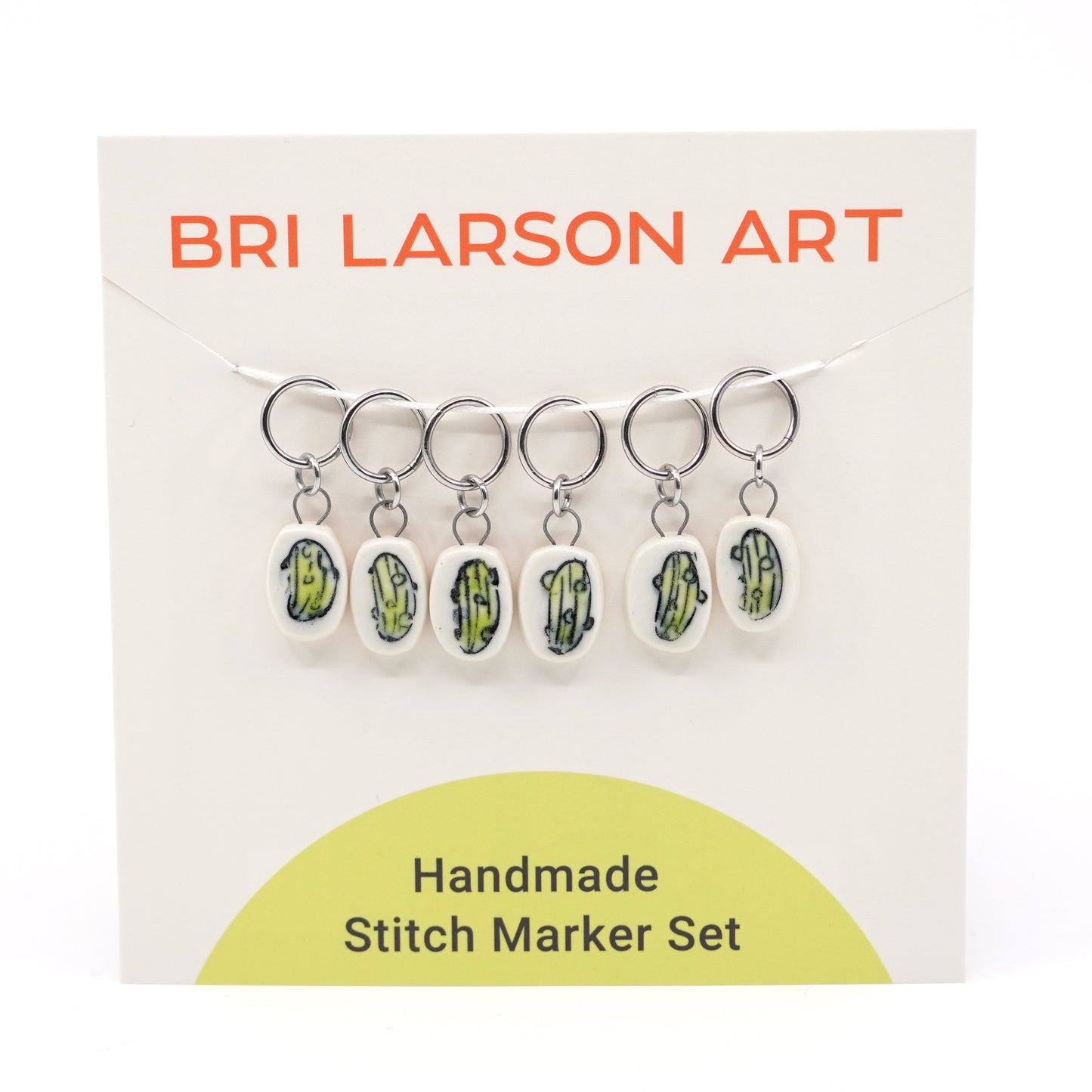 Pickle Stitch Marker Set