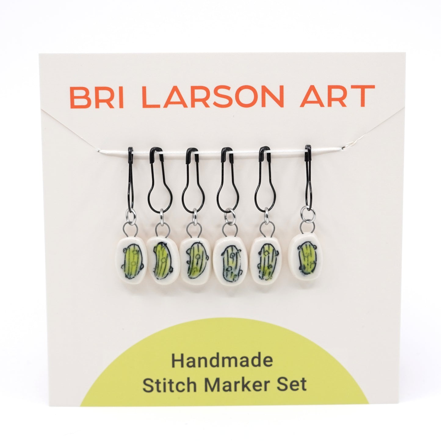 Pickle Stitch Marker Set - Pin Version
