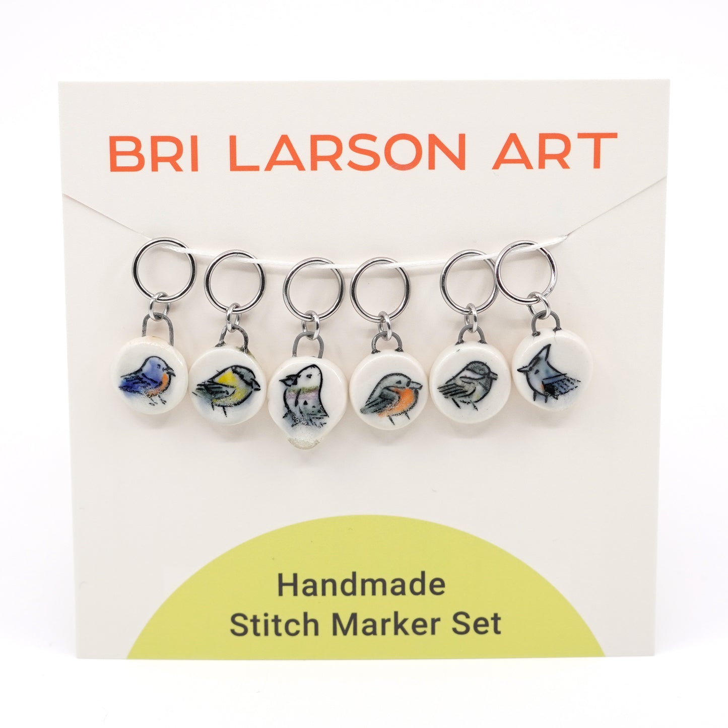 Bird Mix Stitch Marker Set
