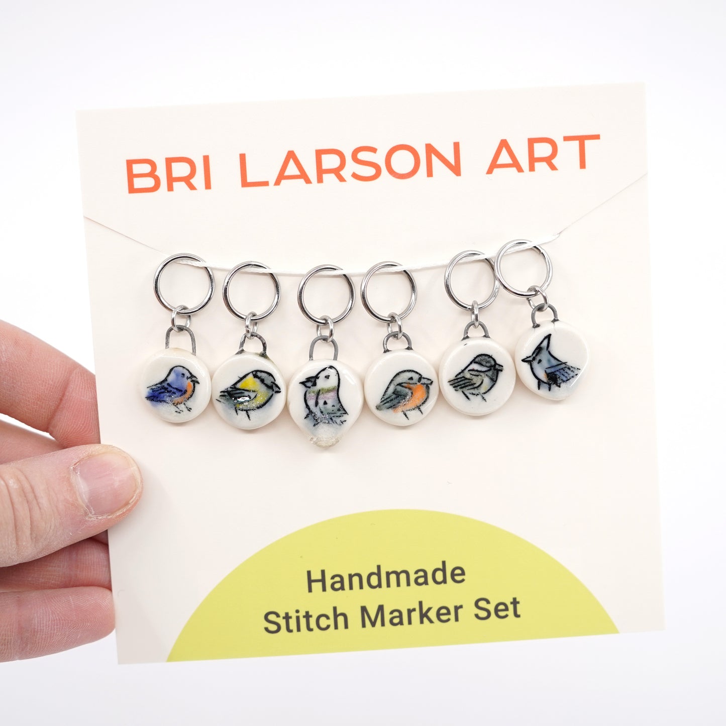 Bird Mix Stitch Marker Set