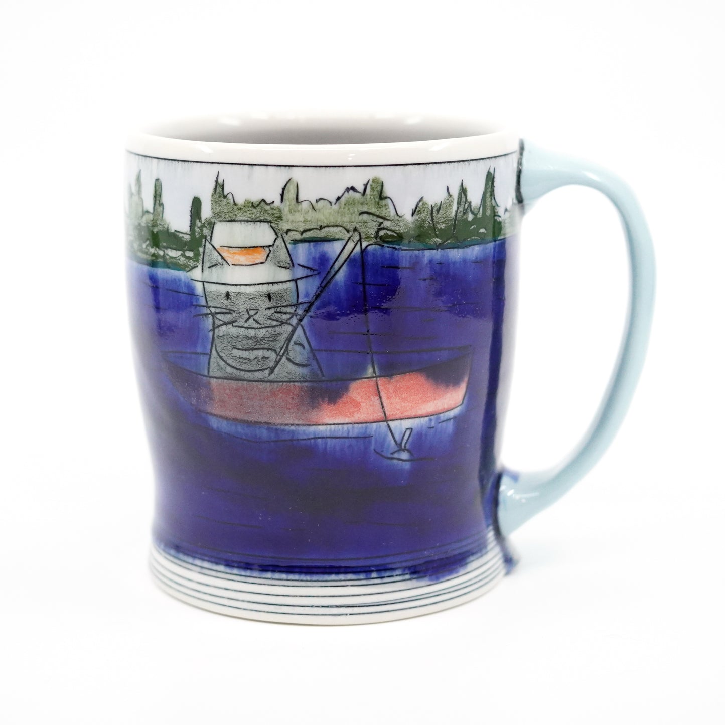 Cat Fishing Mug