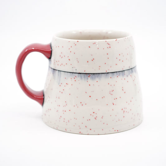 Speckled Minimalist Mug - Red